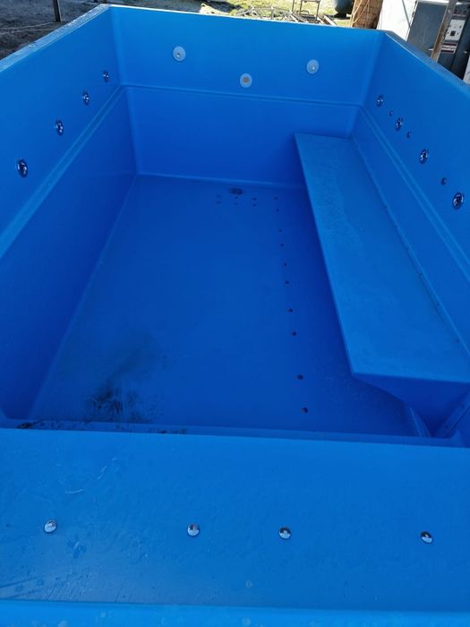 Piscina Minipiscina fibra de sticla 2.2m x 3.75m x 1.2 m