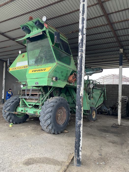 Комбайн Нива эффект