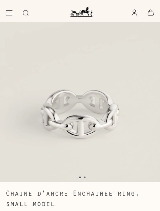 Chaine d'ancre Enchainee пръстени