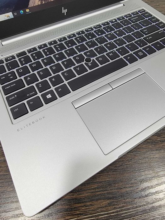 мощный 8-ядерный ноутбук Hp EliteBook 745 G6, подсветка клавиатуры,