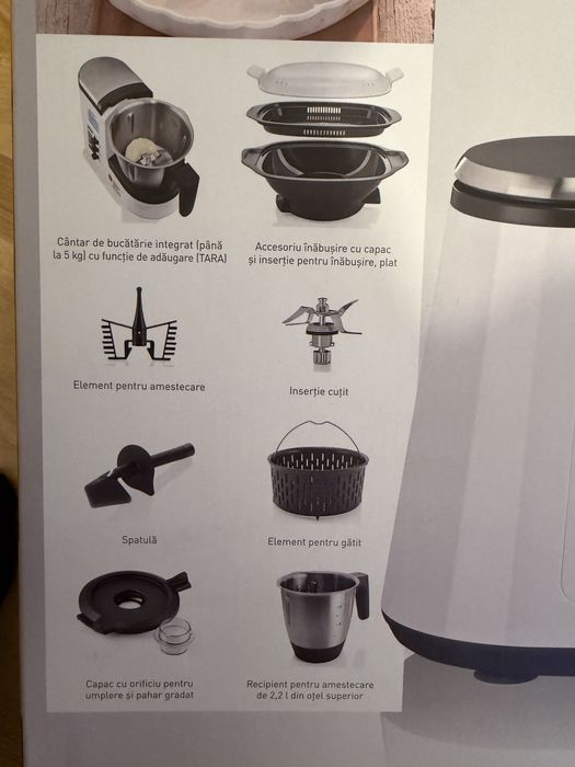 Robot de bucătărie Monsieur Cuisine Edition Plus (Silvercrest)
