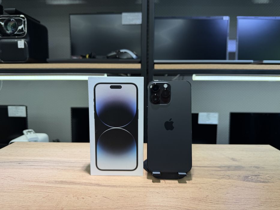 iPhone 14 Pro Max, 128 GB, АКБ80%, Space Black, 2018/A10