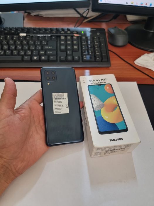 Samsung M32 6/128gb iwlawi zur aybi yuq tozza telefon