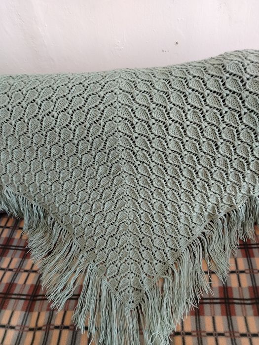 Шаль крючком, большая