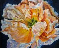 tablou flori panza