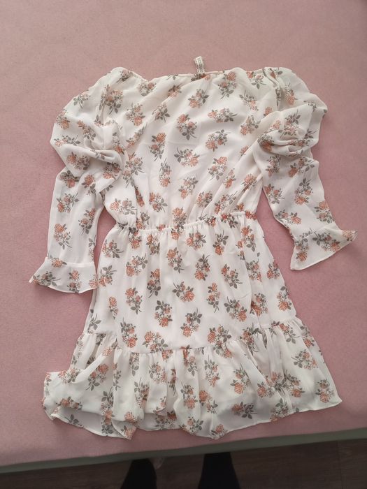 Rochie casual multicoloră