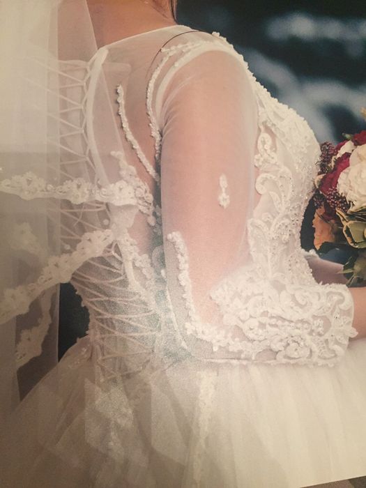 Эксклюзивное свадебное платье