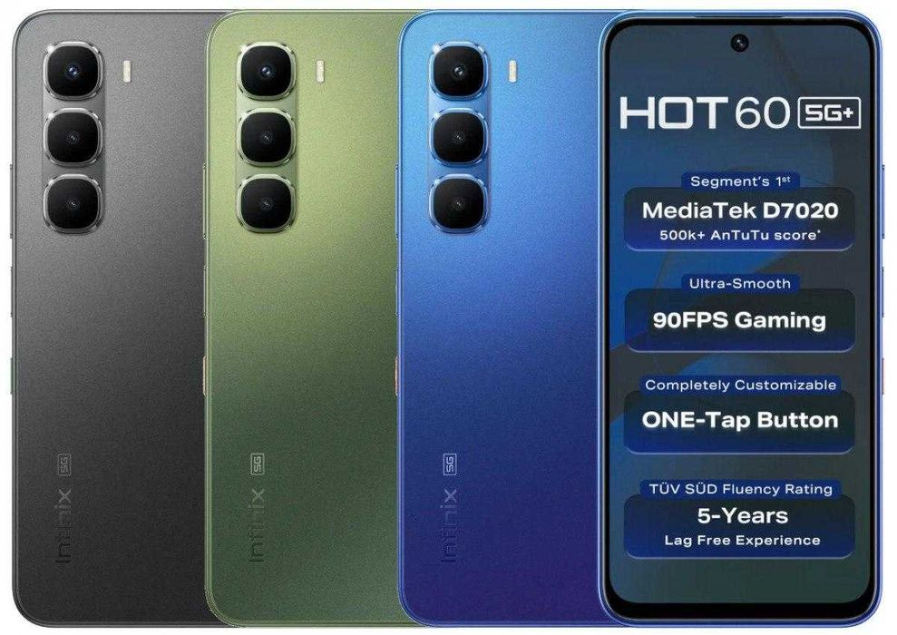 Infinix Hot 60 5G 6/128 ГБ (Новый, запечатан)