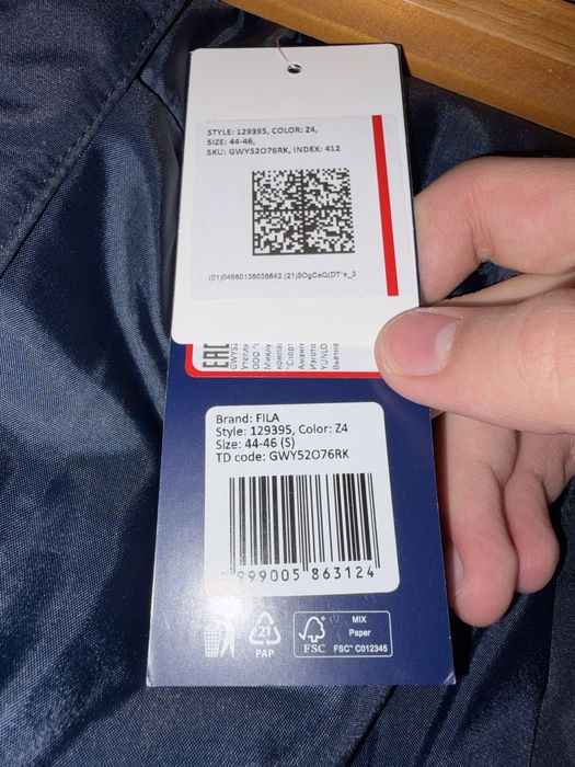 Куртка Fila оригинал
