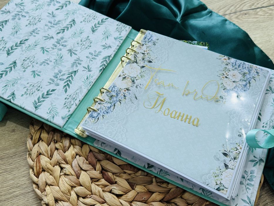 Ръчно изработени албуми с джобчета и бебешки дневници