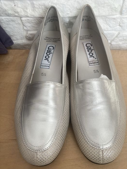 Обувки Gabor Fashion в златист цвят. Размер EU38,5 / UK5,5