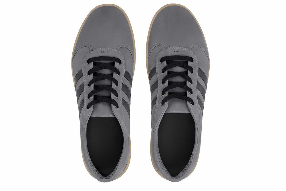 Полуботинки замшевые