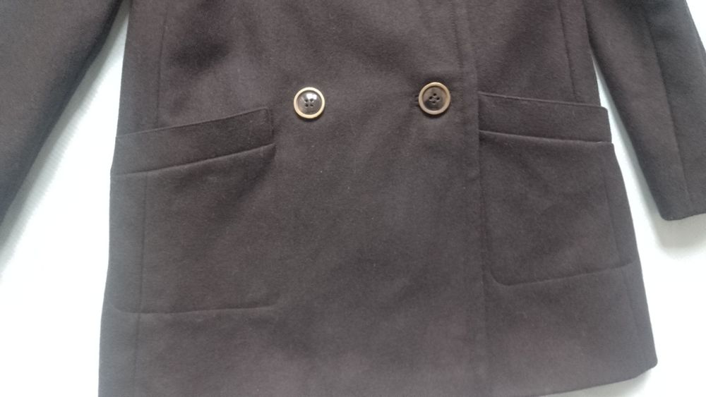 Дамско  черно палто