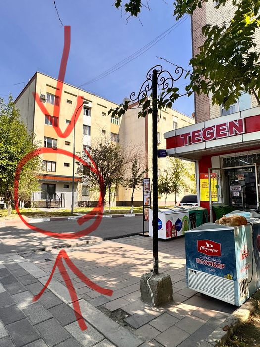 А.Фитрата(Рисовый) Первая линия 64кв Фасад 20м Две входные группы.