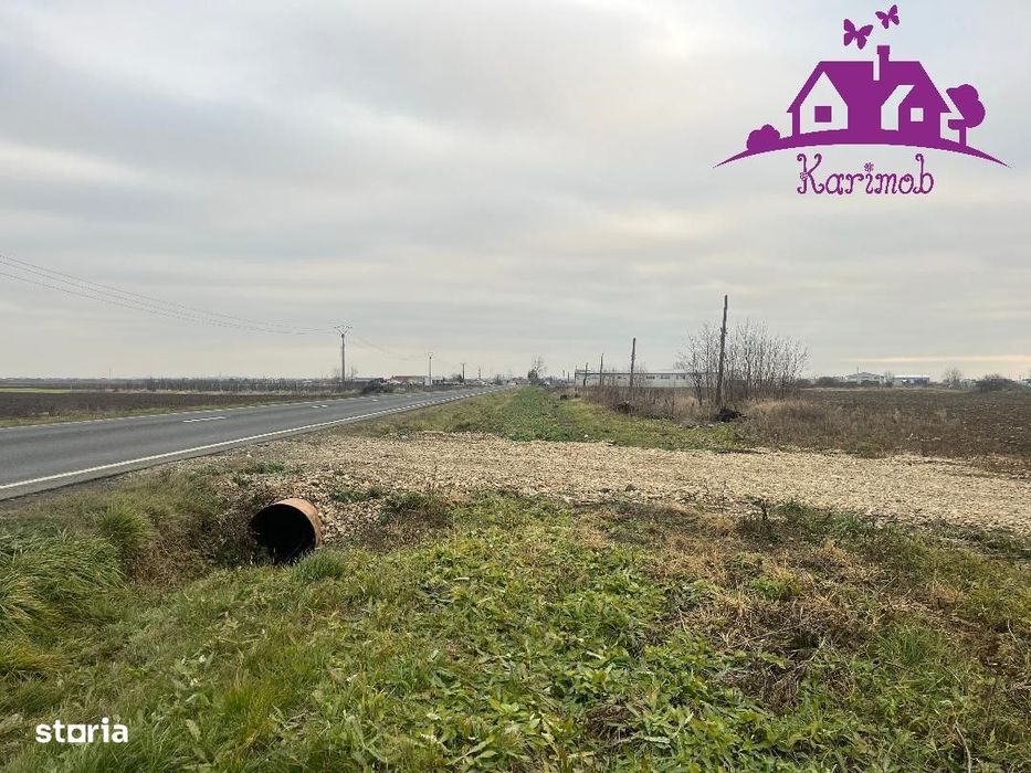 Teren industrial  la soseaua nationala Nojorid les