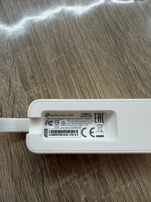 TP-Link UE300 USB 3.0 – adaptor Gigabit Ethernet RJ45