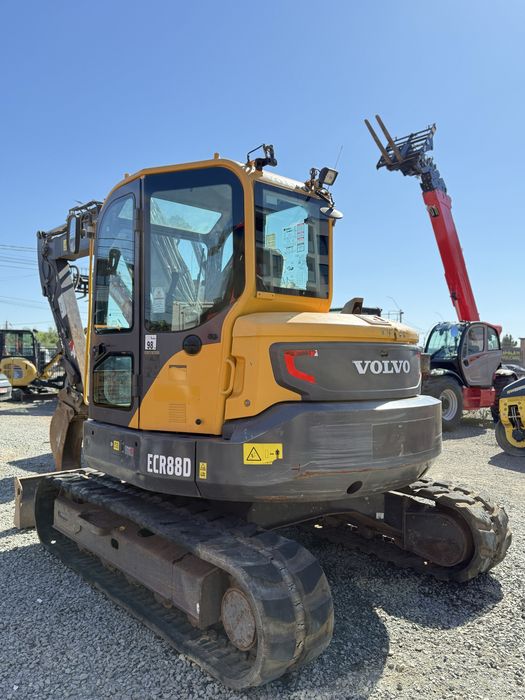 Excavator pe senile Volvo ECR88D an 2019 ore 3800 cupla rapida AC
