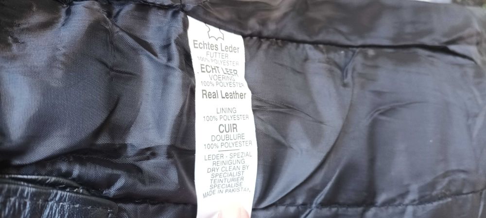 *Leather Garments | geaca piele mar. 38 - 40 | M - L