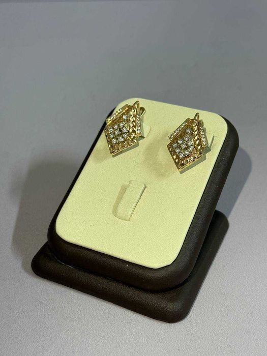 Серьги с камнями / КА 6537