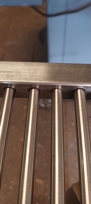 Gratar 70X50 CM INOX Alimentar, Bare 8mm,Rotative