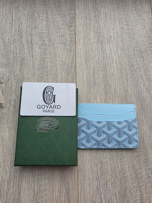 Cardholder Goyard - Albastru deschis - Nou