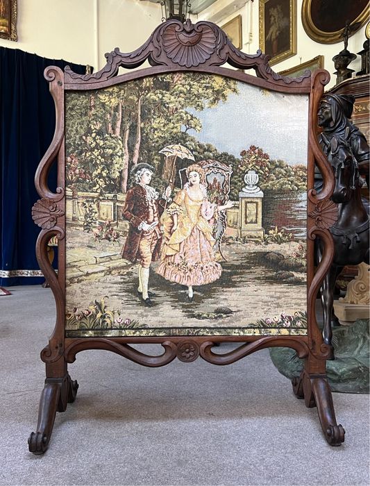 Paravan sculptat *** vintage / antic / vechi / retro ***