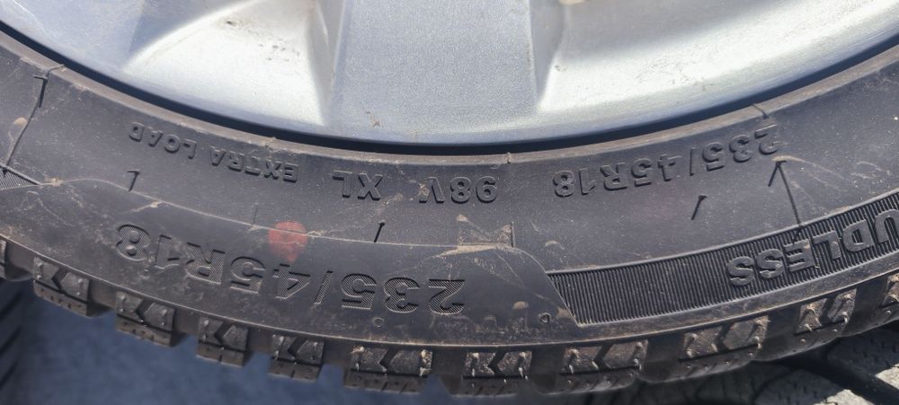 Джанти 5х114,3 и гуми 235/45/18