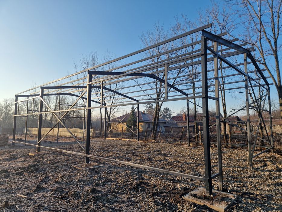 Structura hală metalică 8X20X4 2800e