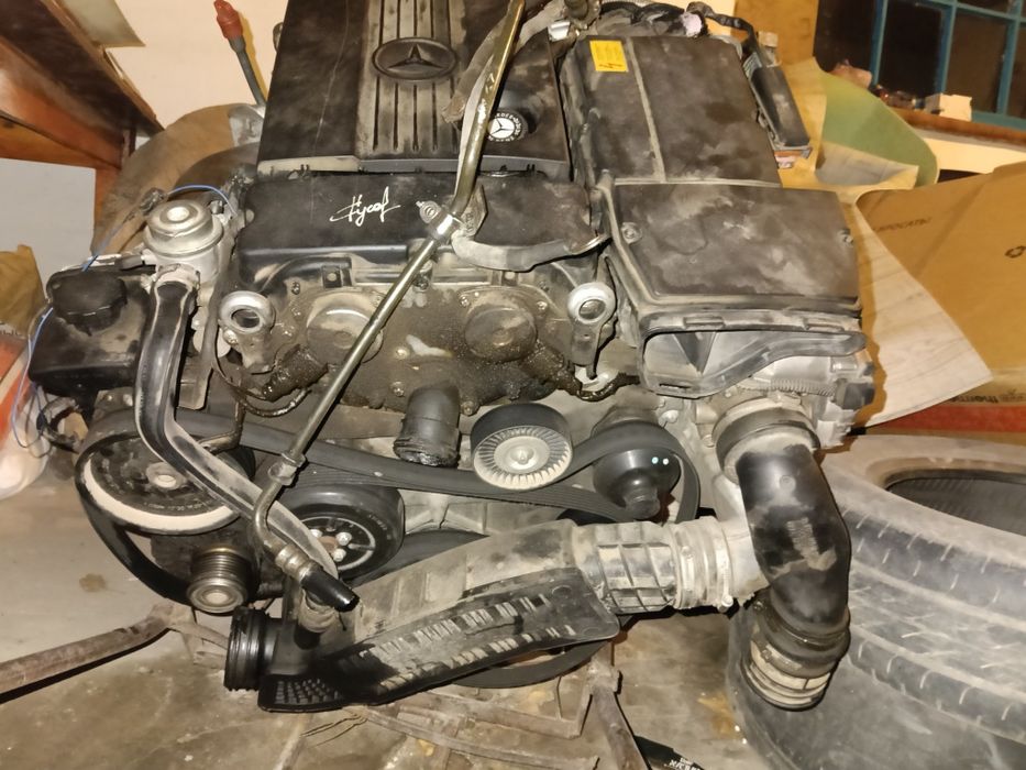 Мерседес 211 Продам двигатель 1.8 компрессор 271 двигатель