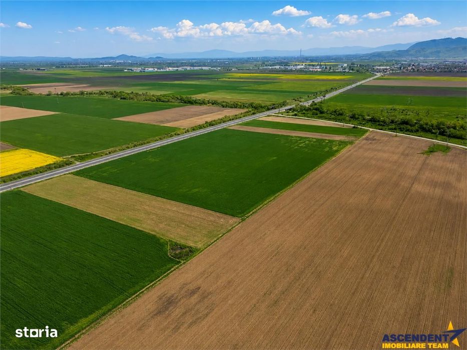 Oportunitate investitie! Teren 47.577 mp, Codlea . Ghimbav, pozitie ex