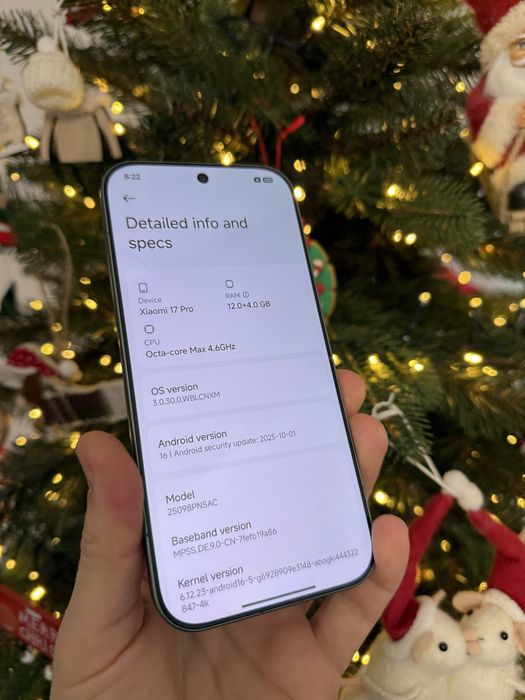 Xiaomi 17 pro Fullbox, Nou, Snapdragon 8 Elite 2