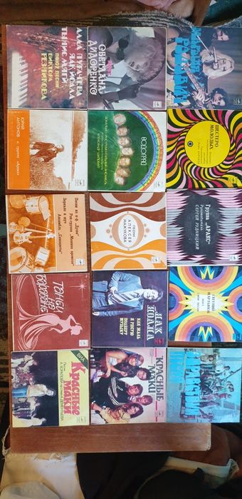 Пластинки виниловые для проигрыватель