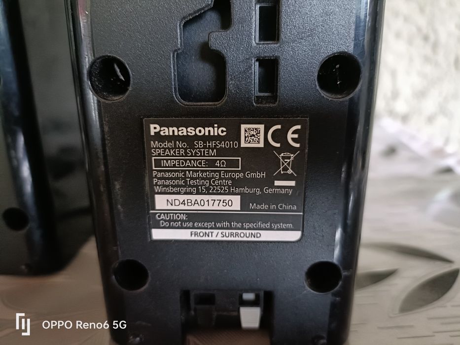 Sateliți pentru sistem audio 5.1 Panasonic