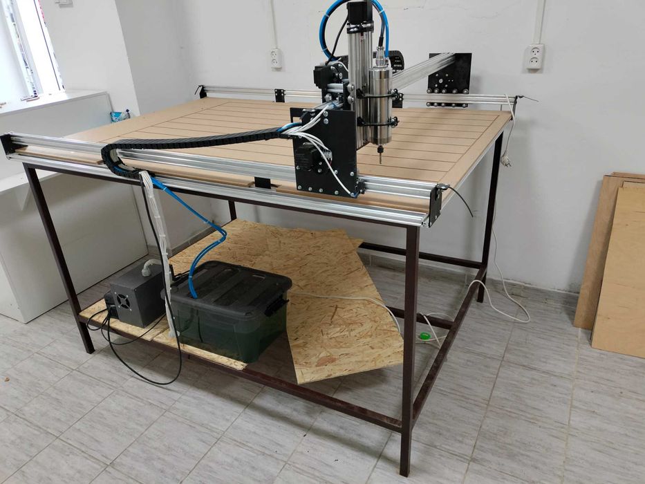 Фрезерный станок ЧПУ CNC 1510 + лазер 80 Вт | Готов к работе