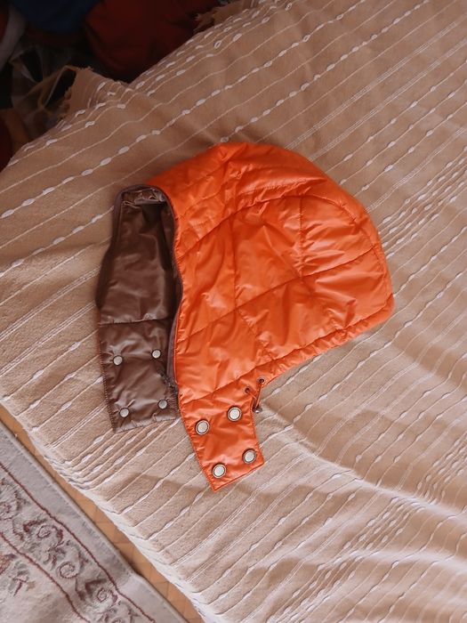 Оранжево зимно яке