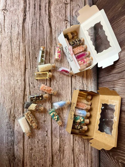 Cutiuta cu mirodenii pentru baita de mir/trusouri botez