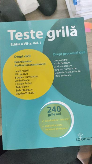 Grile drept civil și penal
