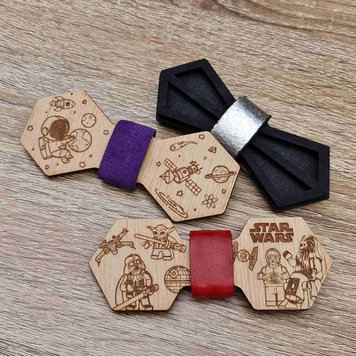 Папийонки за деца  (дървени)