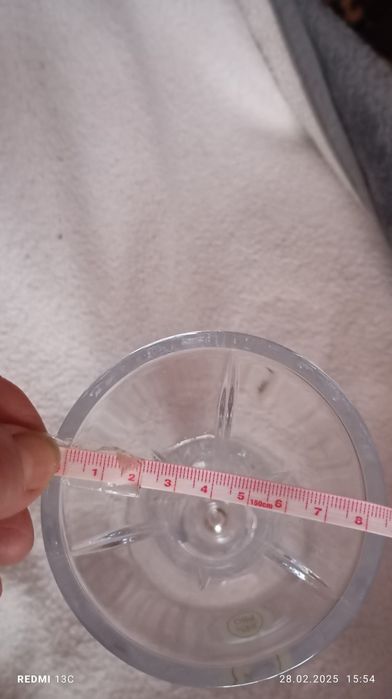 Vaza cristal Bohemia