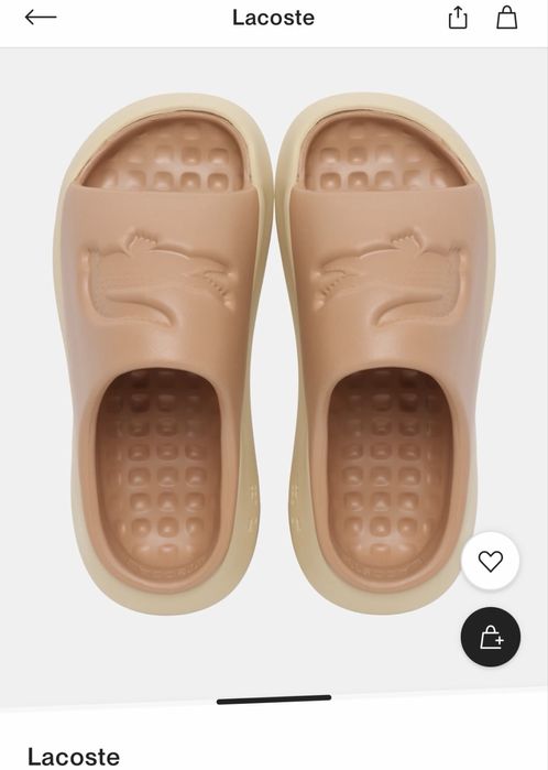 Унисекс чехли   LACOSTE