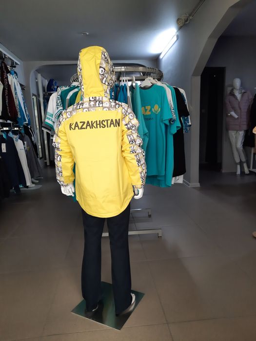 Детский спортивка футболка ветровка с надписью Казахстан