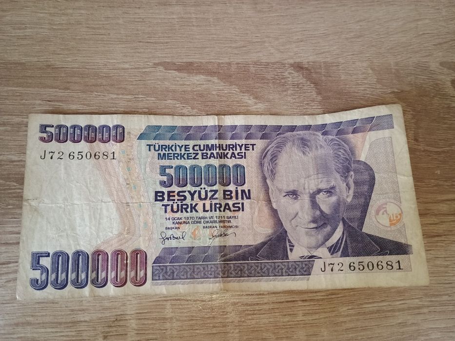Bacnota turceasca 500000