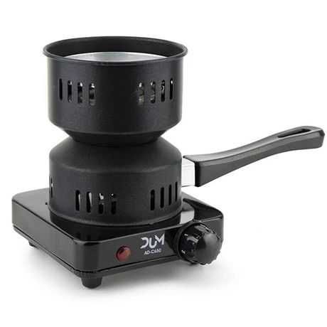 Narghilea Al Mani Drop Portabil + Plita-Aprinzator & Carbuni