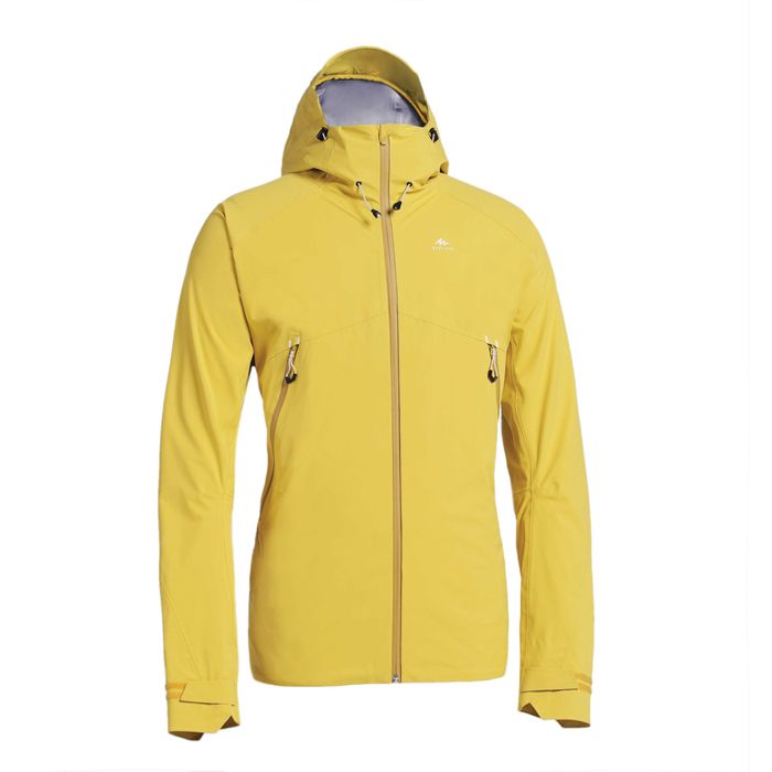 Geacă Impermeabilă Drumeție la munte MH500 Galben Damă - XS (noua)