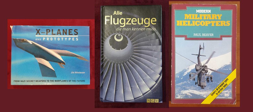 Бойна и цивилна авиация - 25 книги