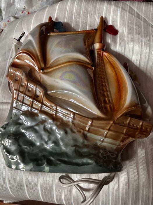 Продам светильник-ночник "Корабль" ГДР