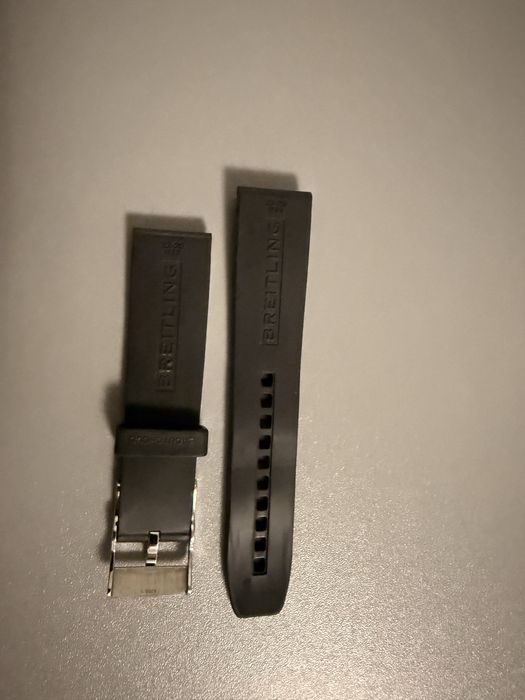 Breitling Rubber strap Tang buckle каишка с закопчалка
