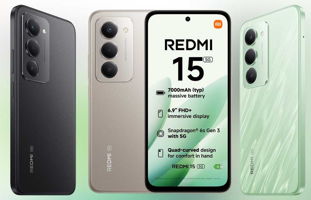 Redmi 15 8/256 ГБ (Новый, запечатан)