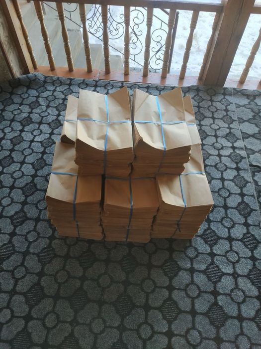 Somsa gumma va boshqa mahsulotlar uchun qogʻoz paketlar