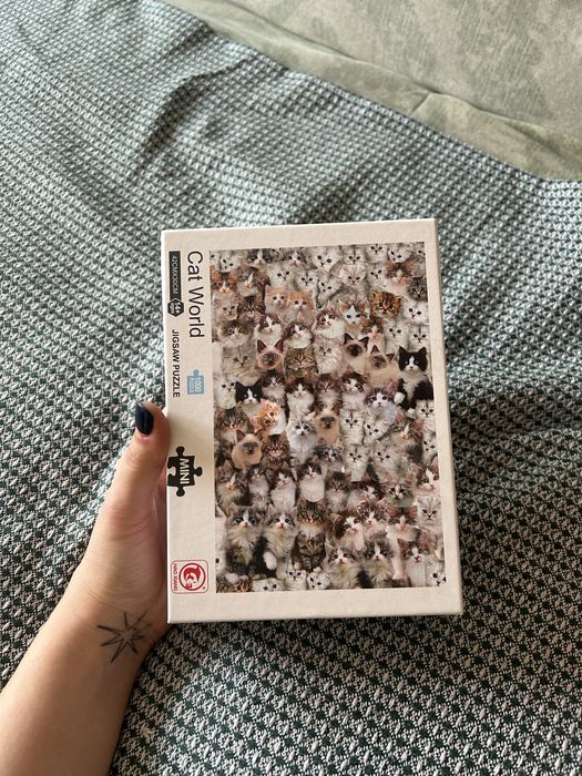 Пазл с котами …………